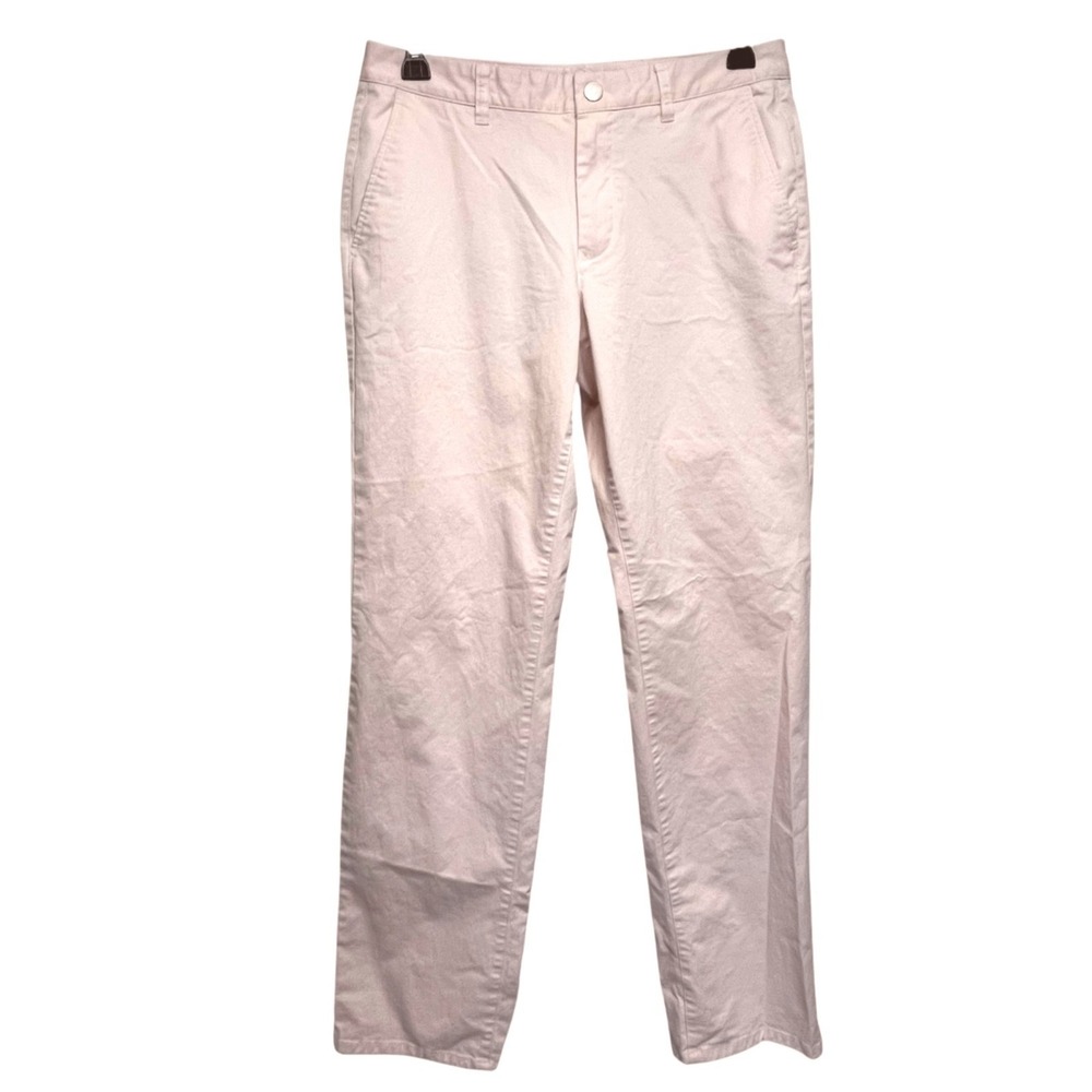 Bonobos Mens Straight Leg Washed Chino Pants Pink 33x34 Golfcore Dadcore Resort
